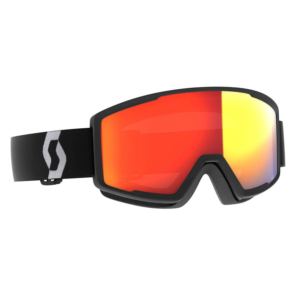 Scott Factor Pro Light Sensitive Ski Goggles Schwarz Light Sensitive Red Chrome/CAT1-3 von Scott