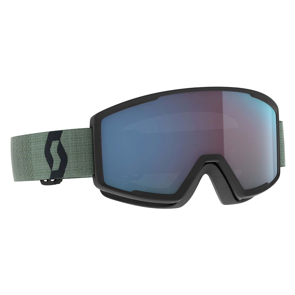 Scott Factor Pro Ski Goggles Grün Enhancer Blue Chrome/CAT2 von Scott