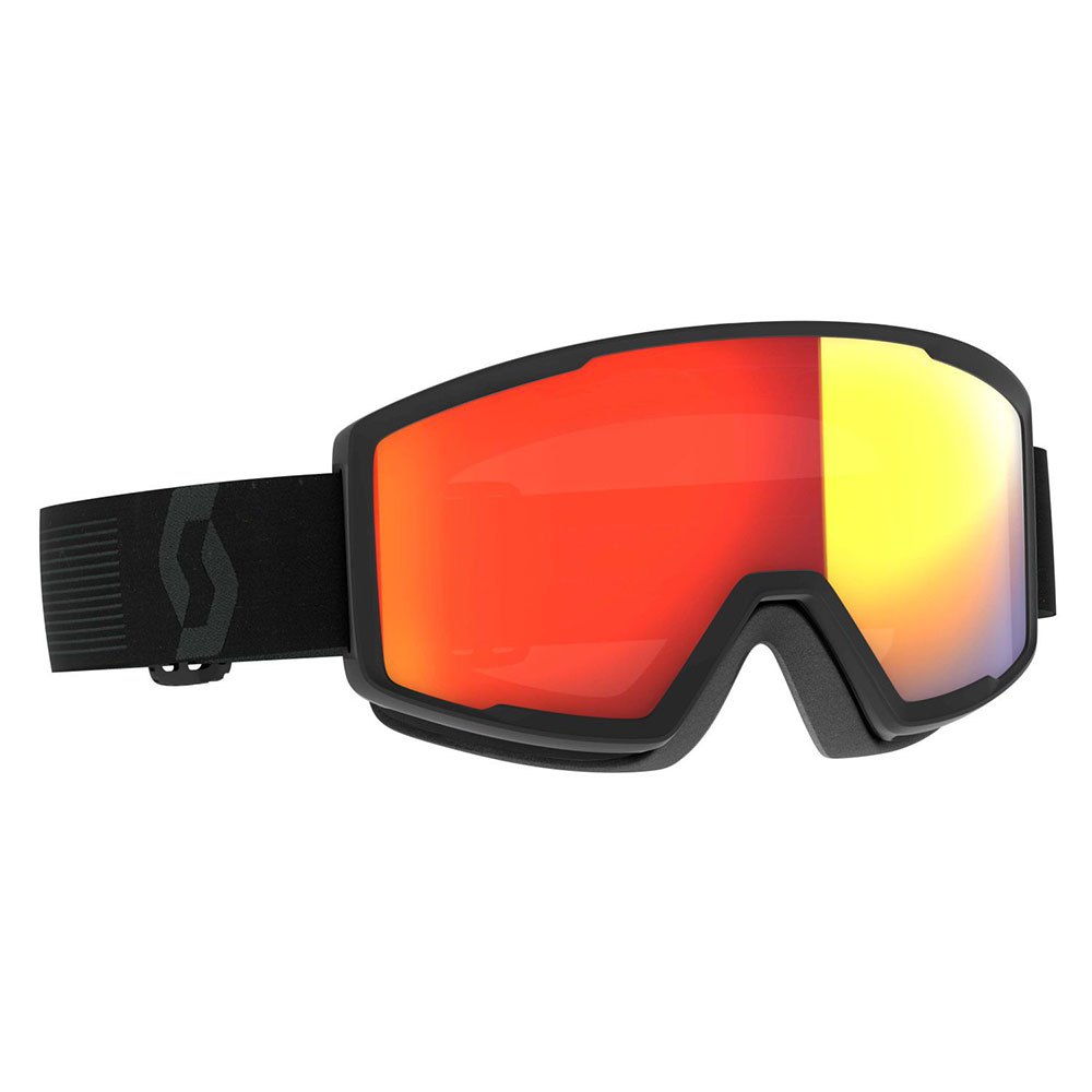 Scott Factor Pro Ski Goggles Schwarz Enhancer Red Chrome/CAT2 von Scott