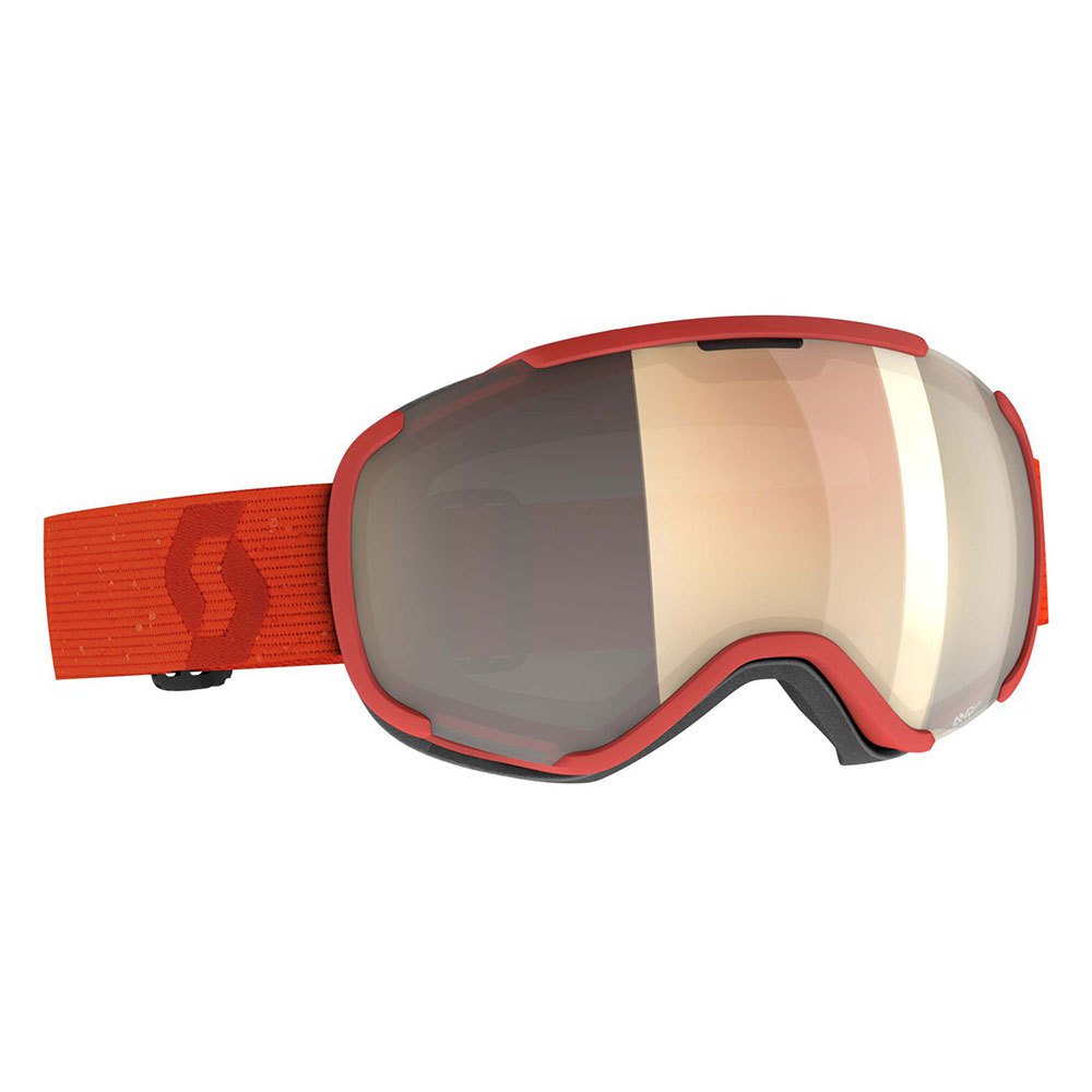 Scott Faze Ii Light Sensitive Ski Goggles Rot Light Sensitive Bronze Chrome/CAT2-3 von Scott