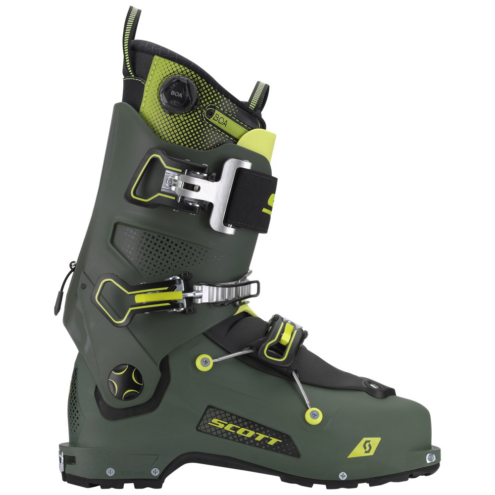 Scott Freeguide Carbon Touring Ski Boots Grün 25.0 von Scott