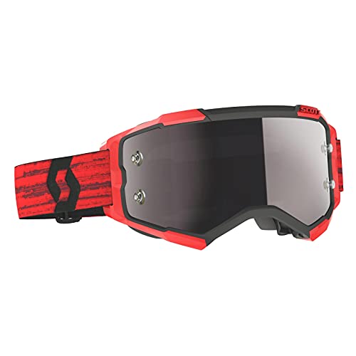 Scott Fury Chrome Red/Black Motocross-Brille (Red/Black, One Size) von Scott