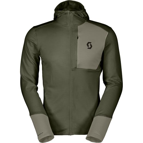 Scott Herren Defined Light Hoodie, douglas green-dust grey, S von Scott