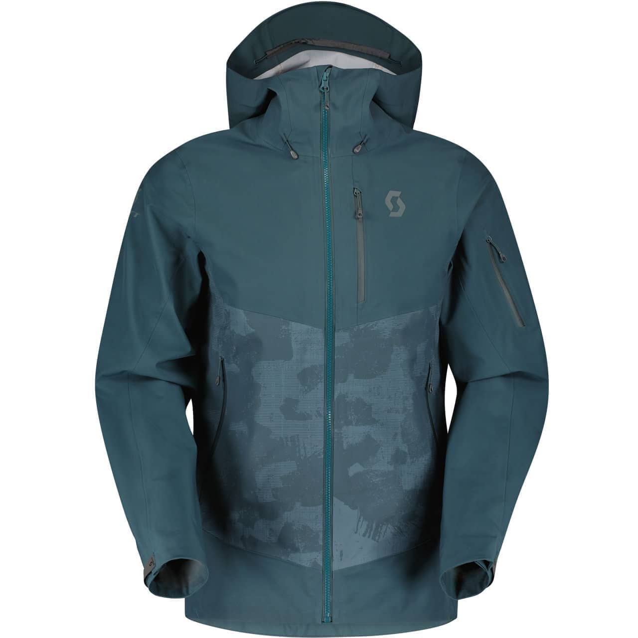 Scott Herren Jacke EXPLORAIR 3L aruba green/aruba green print von Scott