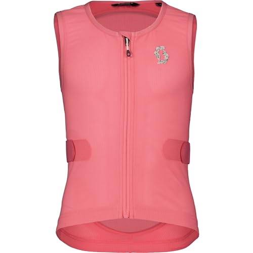 Scott Herren und Kinder Airflow Protektorweste , Carnation pink-White , S von Scott