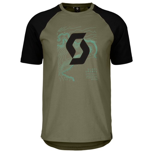 Scott - Icon Raglan S/S - T-Shirt Gr XL oliv Scott - Icon Raglan S/S - T-Shirt Gr XL oliv von Scott
