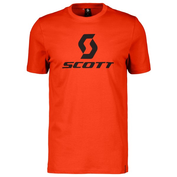 Scott - Icon S/S - T-Shirt Gr XL rot von Scott