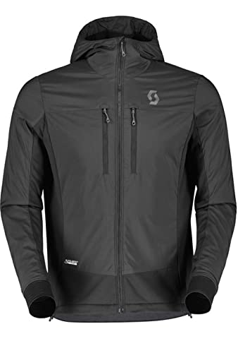 Scott M Explorair Alpha Hoody Schwarz - Polartec Vielseitige atmungsaktive Herren Hybrid Fleecejacke, Größe L - Farbe B Scott M Explorair Alpha Hoody Schwarz - Polartec Vielseitige atmungsaktive Herren Hybrid Fleecejacke, Größe L - Farbe B von Scott