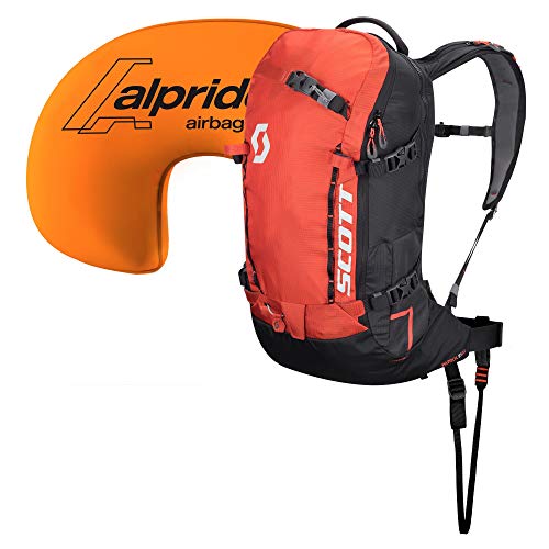 Scott Patrol E1 22 Backpack KIt Orange-Schwarz, Lawinenrucksack, Größe Short - Farbe Burnt Orange - Black von Scott