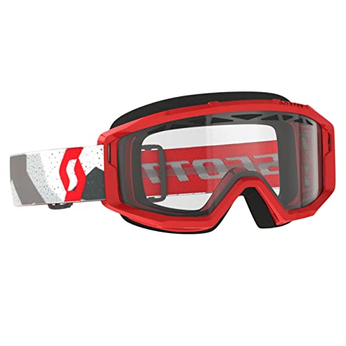 Scott Primal Enduro MX Goggle Cross/MTB Brille rot/weiß/klar Scott Primal Enduro MX Goggle Cross/MTB Brille rot/weiß/klar von Scott