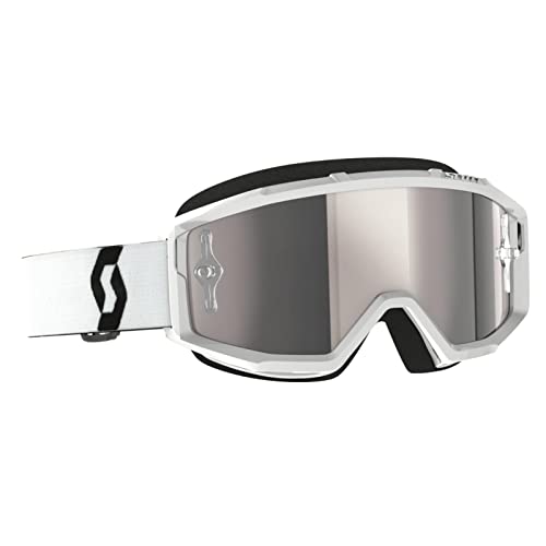 Scott Primal MX Goggle Cross/MTB Brille weiß/silberfarben Chrom Works Scott Primal MX Goggle Cross/MTB Brille weiß/silberfarben Chrom Works von Scott