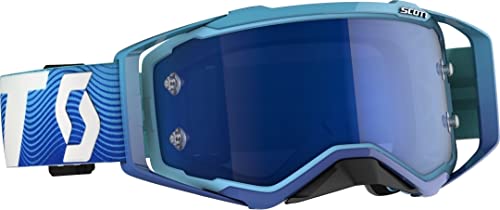 Scott Prospect MX Goggle Cross/MTB Brille blau/weiß/electric blau chrom works Scott Prospect MX Goggle Cross/MTB Brille blau/weiß/electric blau chrom works von Scott