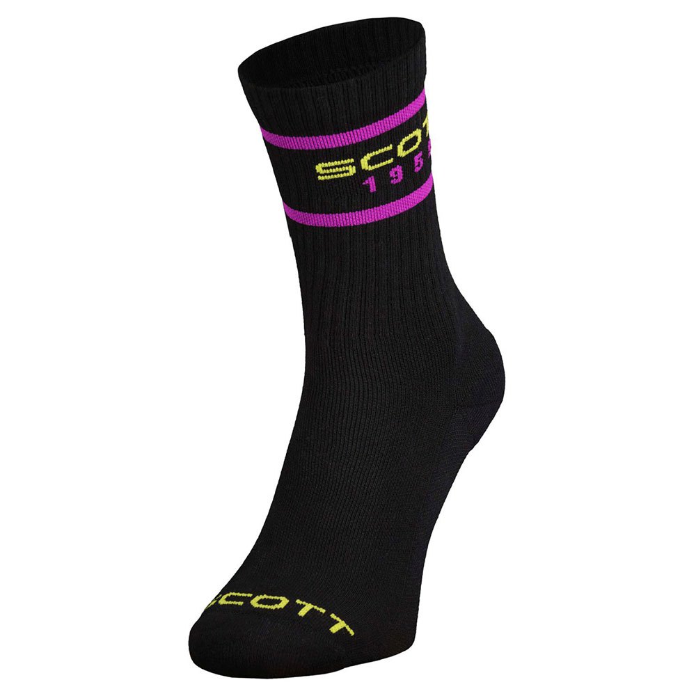 Scott Retro Casual Crew Socks 3 Units Schwarz EU 45-47 Mann Scott Retro Casual Crew Socks 3 Units Schwarz EU 45-47 Mann von Scott