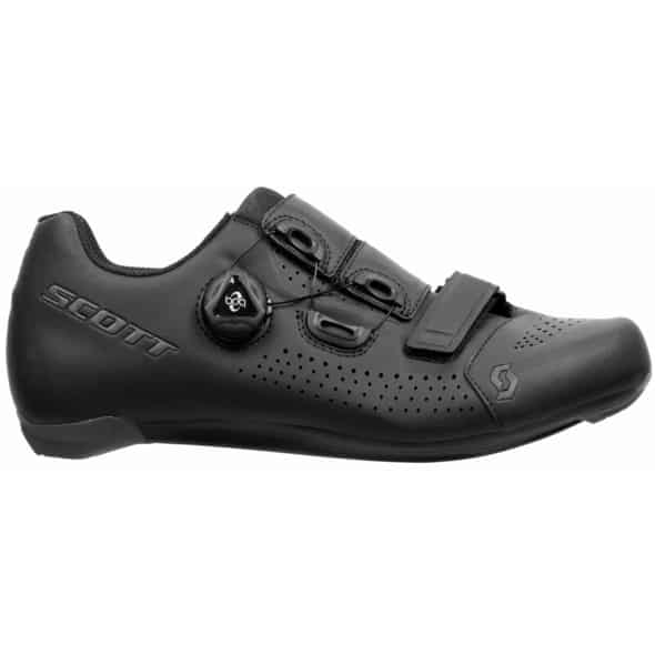 Scott Road Team Boa Fahrradschuhe (Schwarz 44 EU) Fahrradschuhe von Scott