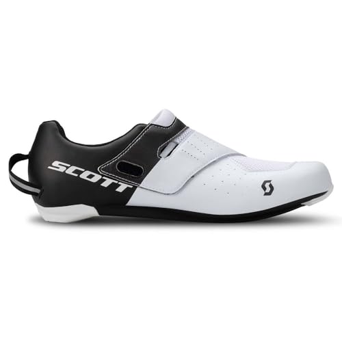 Scott Road Tri Sprint Triathlon Fahrrad Schuhe weiß/schwarz 2025: Größe: 44 Scott Road Tri Sprint Triathlon Fahrrad Schuhe weiß/schwarz 2025: Größe: 44 von Scott