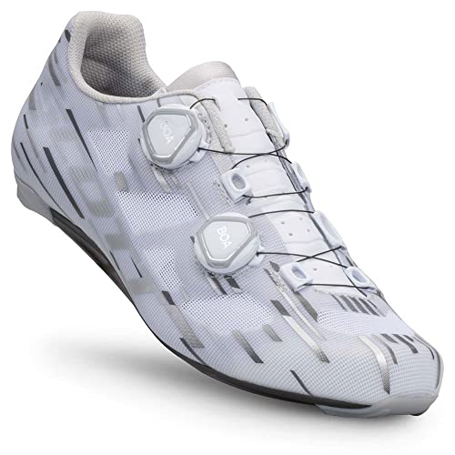 Scott Road Vertec Vent Boa Rennrad Fahrrad Schuhe weiß/silberfarben 2023: Größe: 44 Scott Road Vertec Vent Boa Rennrad Fahrrad Schuhe weiß/silberfarben 2023: Größe: 44 von Scott
