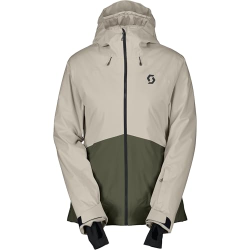 Scott SCO Jacket W's Ultimate Dryo 10 dust white/douglas green - L Scott SCO Jacket W's Ultimate Dryo 10 dust white/douglas green - L von Scott