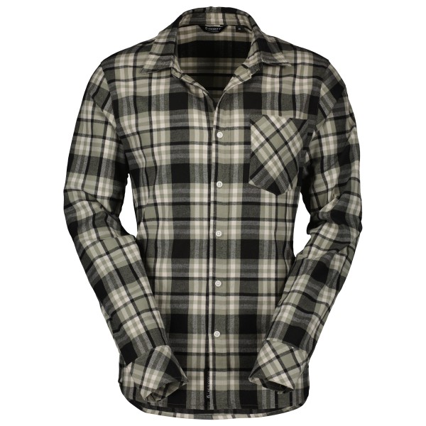 Scott - Shirt Flannel L/S - Hemd Gr S grau von Scott