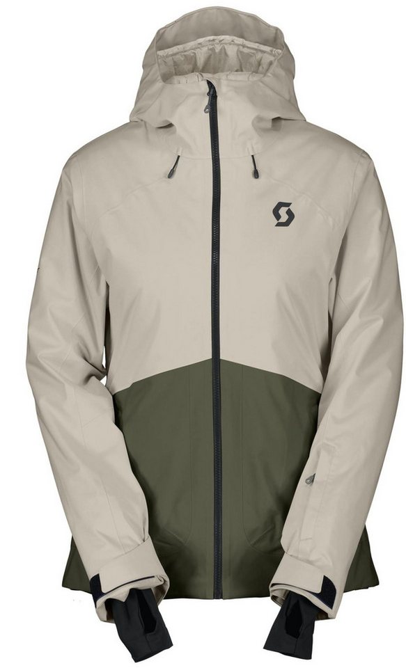 Scott Skijacke SCO Jacket W's Ultimate Dryo 10 dust white/douglas green Scott Skijacke SCO Jacket W's Ultimate Dryo 10 dust white/douglas green von Scott