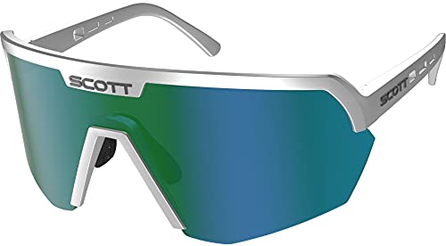 Scott Sport Shield Supersonic Edition Wechselscheiben Fahrrad Brille silberfarben/grün Chrome Scott Sport Shield Supersonic Edition Wechselscheiben Fahrrad Brille silberfarben/grün Chrome von Scott