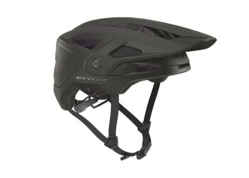 Scott Stego Plus Helm Schwarz, MTB-Helm, Größe M – Farbe Granit Black von Scott