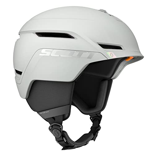 Scott Symbol 2 Plus D Helmet Grau - Belüfteter progressiver MIPS Wintersporthelm, Größe S - Farbe Light Grey von Scott