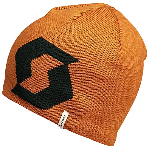 Scott Team 10 Beanie Orange, Kopfbedeckung, Größe One Size - Farbe Copper Orange - Tree Green von Scott