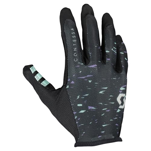 Scott Traction Contessa Signature Damen Fahrrad Handschuhe lang schwarz 2024: Größe: L (10) von Scott