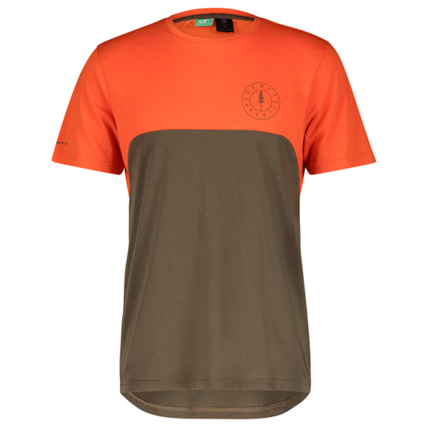 Scott - Trail Flow DRI S/S - Radtrikot Gr S braun von Scott