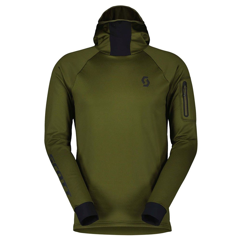 Scott Trail Storm Ls Hoodie Grün L Mann Scott Trail Storm Ls Hoodie Grün L Mann von Scott