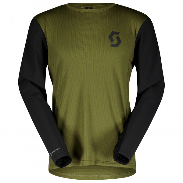 Scott - Trail Vertic L/S - Radtrikot Gr XXL oliv von Scott