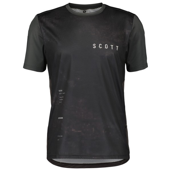 Scott - Trail Vertic S/S - Radtrikot Gr S schwarz von Scott