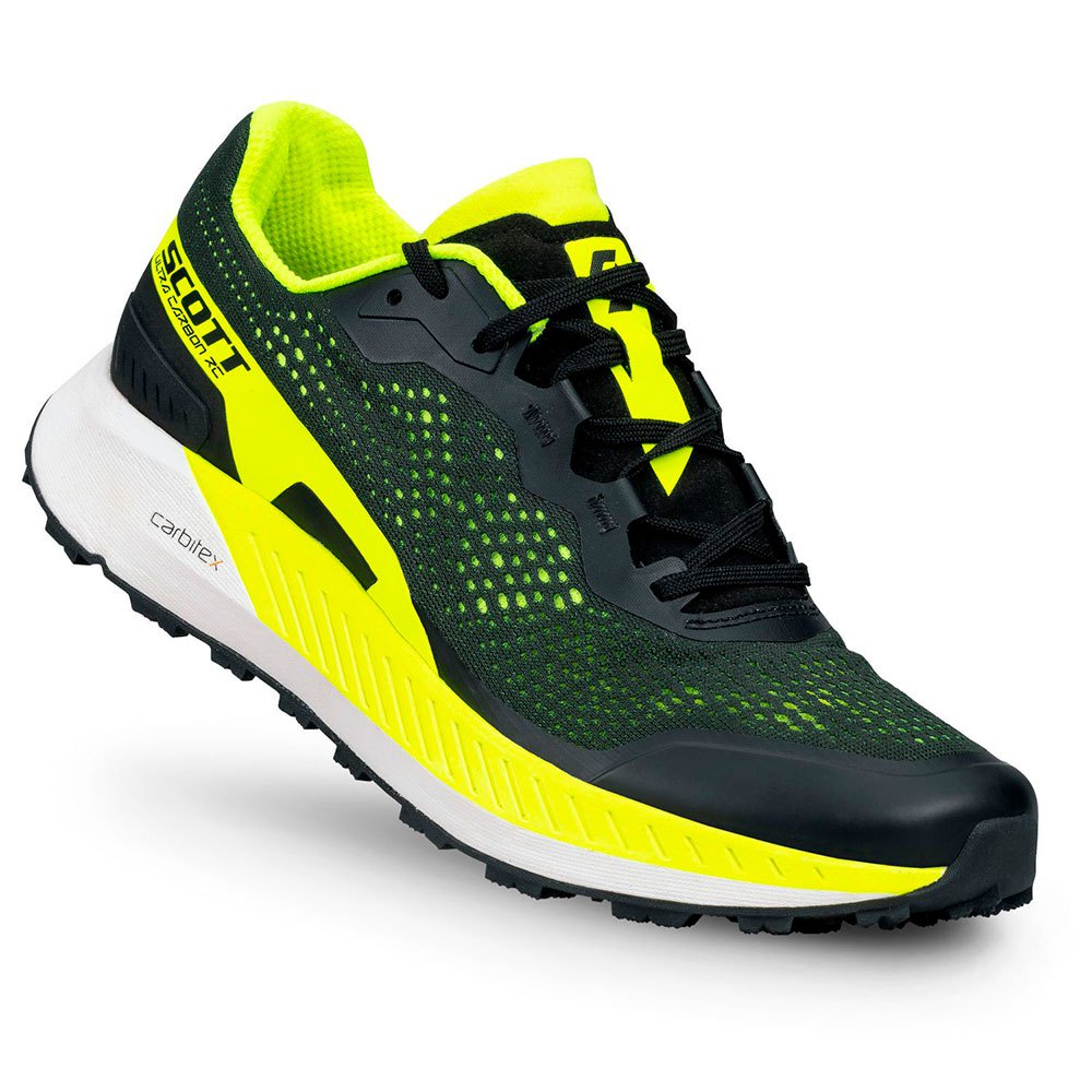 Scott Ultra Carbon Rc Trail Running Shoes Gelb,Schwarz EU 38 Frau von Scott