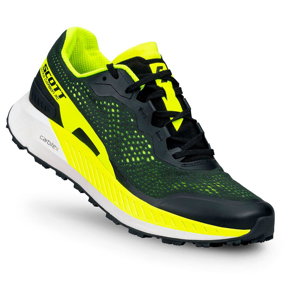 Scott Ultra Carbon Rc Trail Running Shoes Gelb,Schwarz EU 42 Mann Scott Ultra Carbon Rc Trail Running Shoes Gelb,Schwarz EU 42 Mann von Scott
