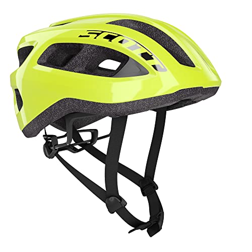 Scott Unisex – Erwachsene 275217 Fahrradhelm, gelb, 1size von Scott