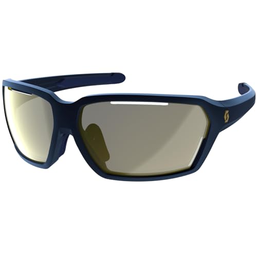 Scott Vector Fahrrad Brille blau/goldfarben Chrome Scott Vector Fahrrad Brille blau/goldfarben Chrome von Scott