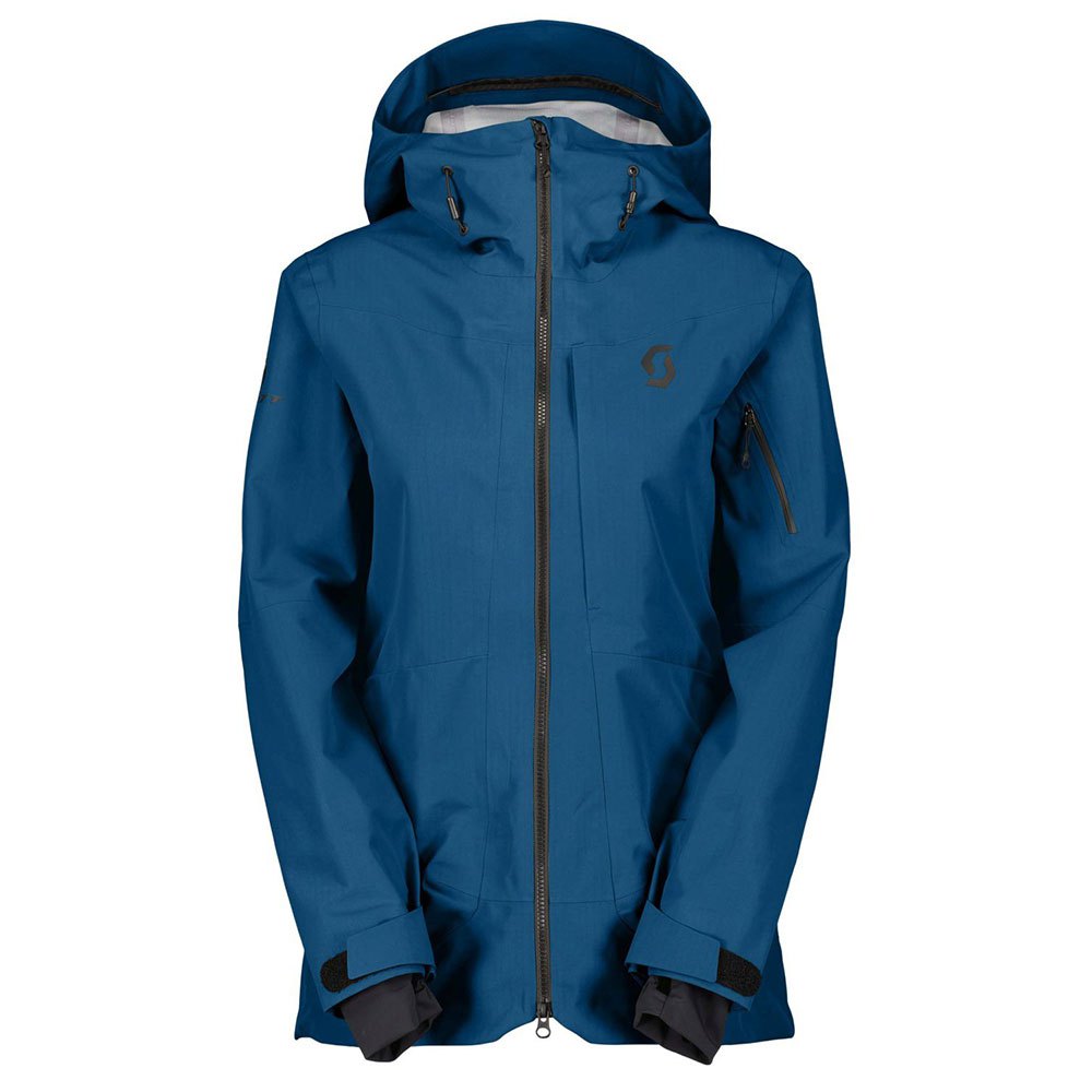 Scott Vertic Ripstop 3l Jacket Blau M Frau von Scott