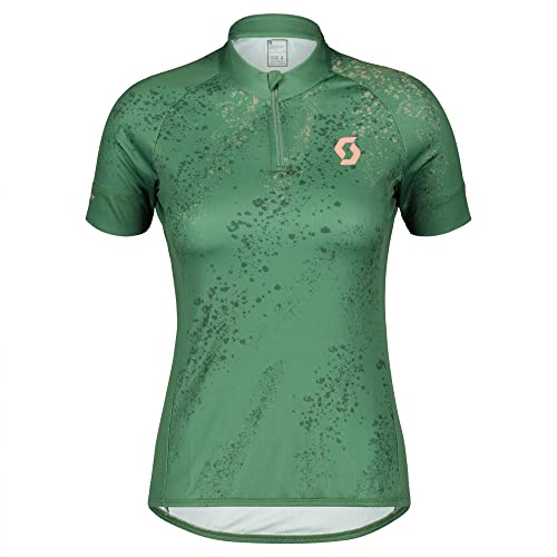 Scott W Endurance 30 S/sl Shirt Grün - Funktionales stylisches Damen Rennrad Trikot, Größe S - Farbe Glade Green - Cryst von Scott