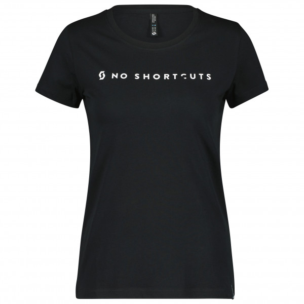 Scott - Women's No Shortcuts S/S - T-Shirt Gr L schwarz von Scott