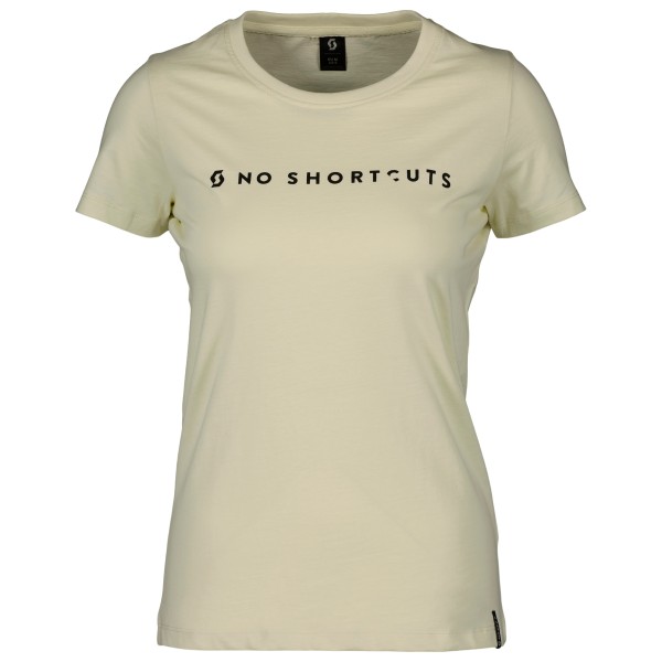Scott - Women's No Shortcuts S/S - T-Shirt Gr XS beige von Scott