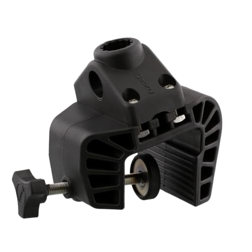 Scotty 0449 Tragbare Nylon-Klemmhalterung mit 241 Seitendeckhalterung, Schwarz Scotty 0449 Tragbare Nylon-Klemmhalterung mit 241 Seitendeckhalterung, Schwarz von Scotty