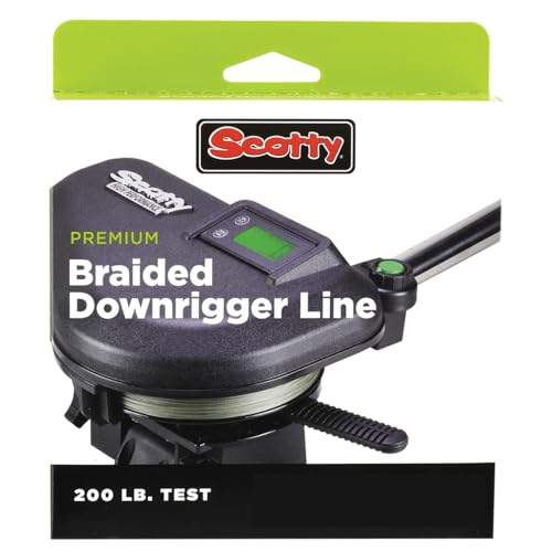 Scotty Power Braid Downrigger Line, schwarz Scotty Power Braid Downrigger Line, schwarz von Scotty