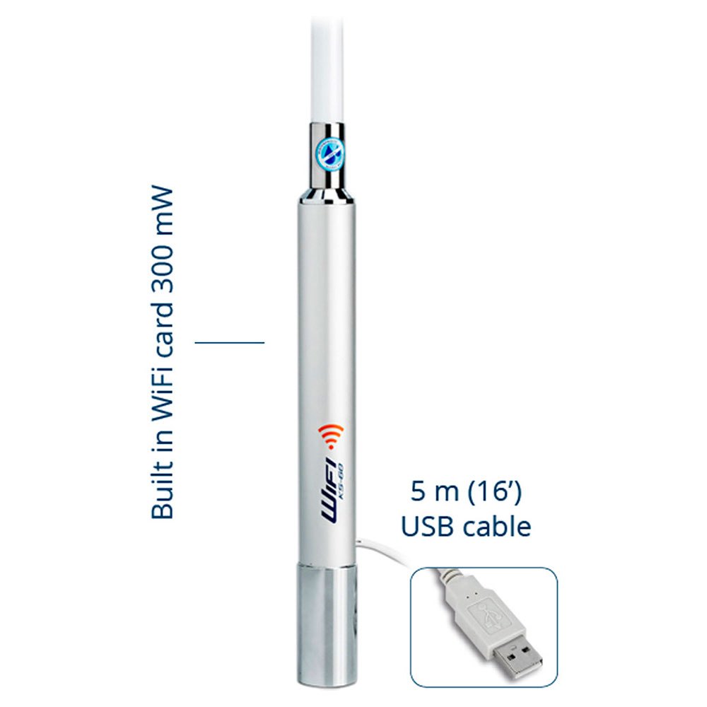 Scout Telecomunicazioni Wifi Ks-60 2.0 Antenna Durchsichtig von Scout Telecomunicazioni