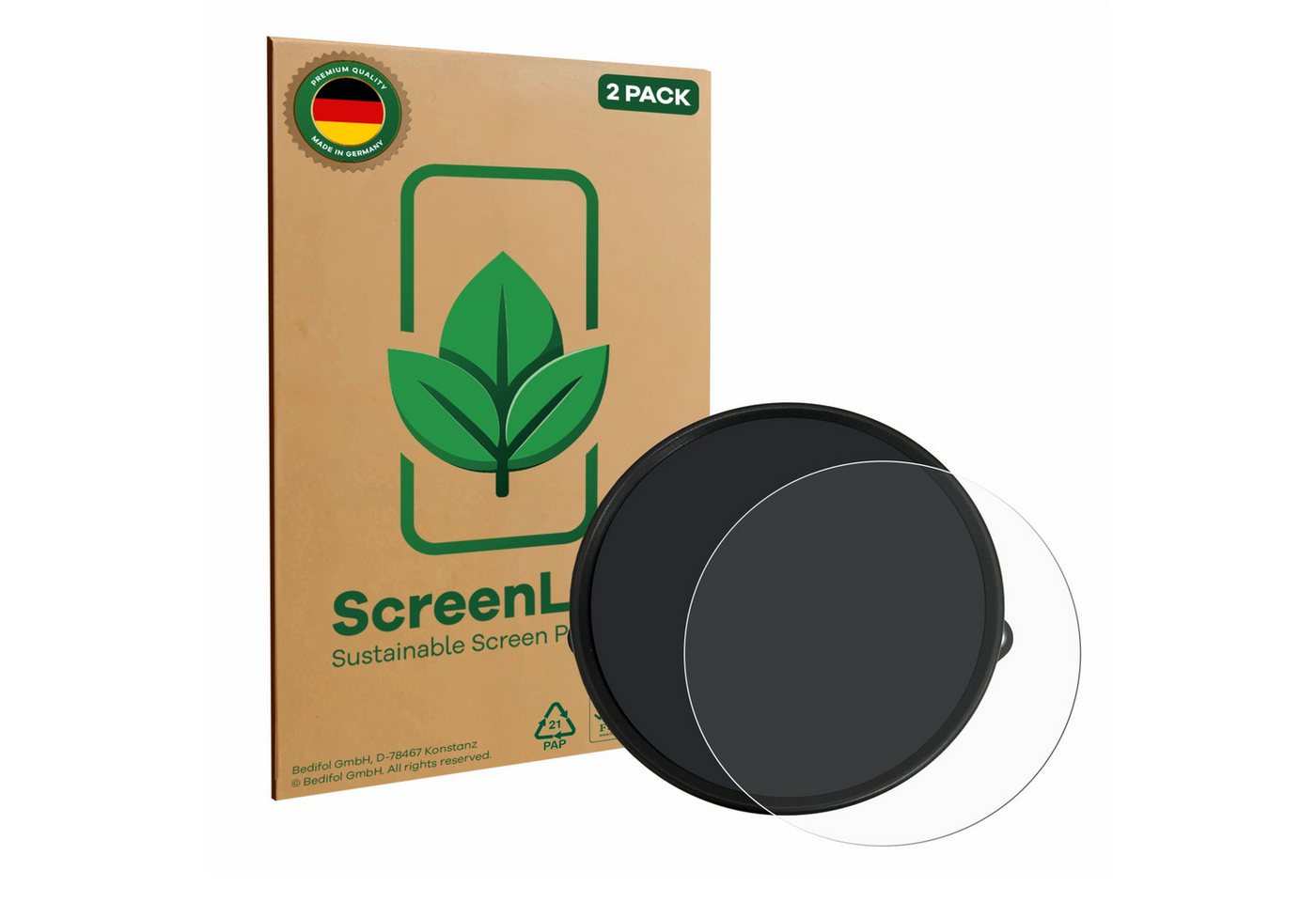 ScreenLeaf Displayschutzfolie Schutzfolie für Harley Davidson Sportster S 2021-2022, 2 Stück, nachhaltiger Displayschutz Schutz Folie Klar Transparent ScreenLeaf Displayschutzfolie Schutzfolie für Harley Davidson Sportster S 2021-2022, 2 Stück, nachhaltiger Displayschutz Schutz Folie Klar Transparent von ScreenLeaf