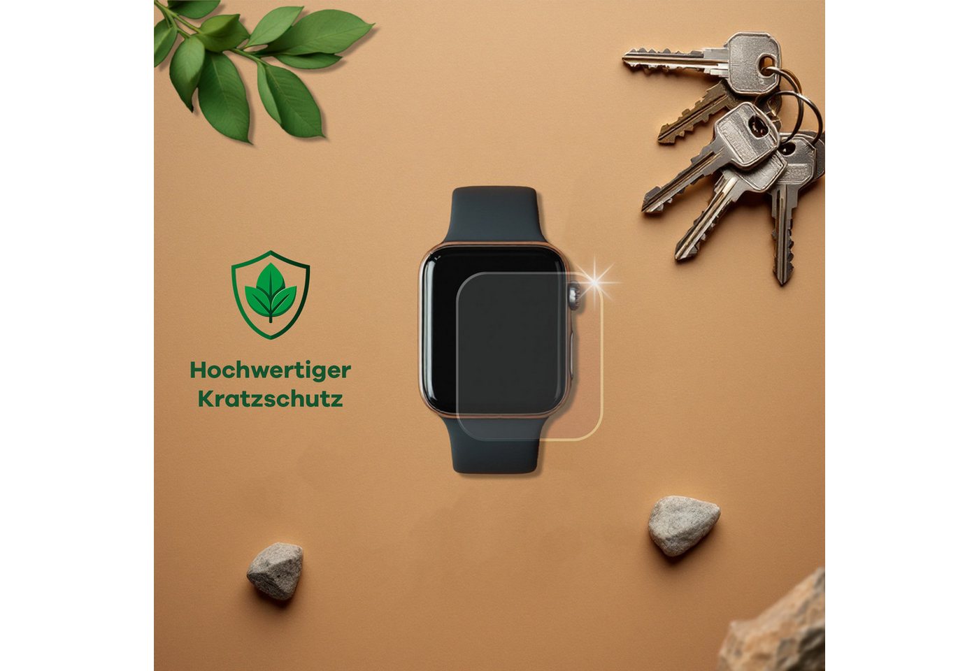 ScreenLeaf Displayschutzfolie Schutzfolie für Seiko Prospex Ladies Marine Sports, 2 Stück, nachhaltiger Displayschutz Schutz Folie Klar Transparent ScreenLeaf Displayschutzfolie Schutzfolie für Seiko Prospex Ladies Marine Sports, 2 Stück, nachhaltiger Displayschutz Schutz Folie Klar Transparent von ScreenLeaf