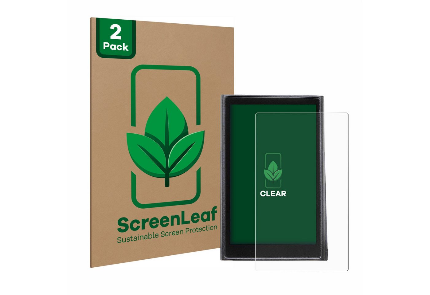 ScreenLeaf Displayschutzfolie Schutzfolie für Vmax VX4, 2 Stück, nachhaltiger Displayschutz Schutz Folie Klar Transparent ScreenLeaf Displayschutzfolie Schutzfolie für Vmax VX4, 2 Stück, nachhaltiger Displayschutz Schutz Folie Klar Transparent von ScreenLeaf