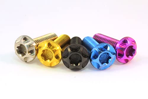 Screws4Bikes | M6x20 | Titan Linsenkopf gefräst TX | Natur Screws4Bikes | M6x20 | Titan Linsenkopf gefräst TX | Natur von Screws4Bikes