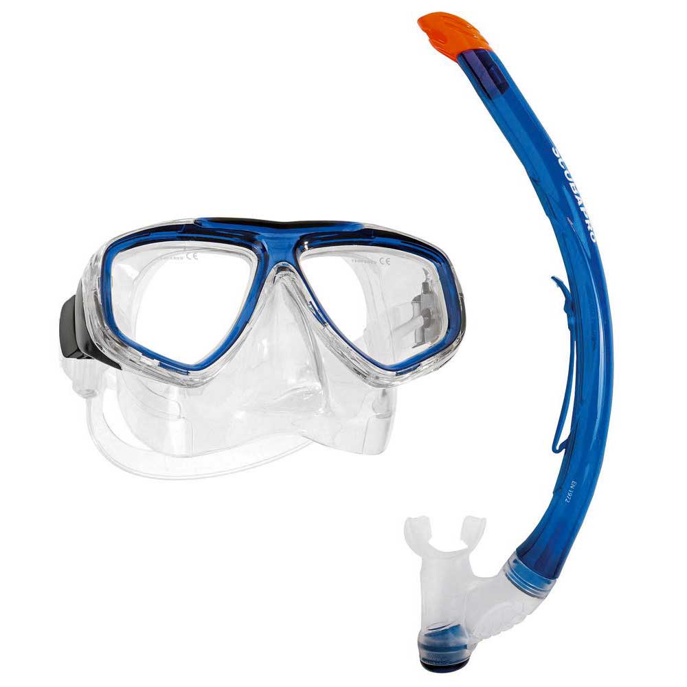 Scubapro Ecco Mask And Snorkel Set Blau von Scubapro