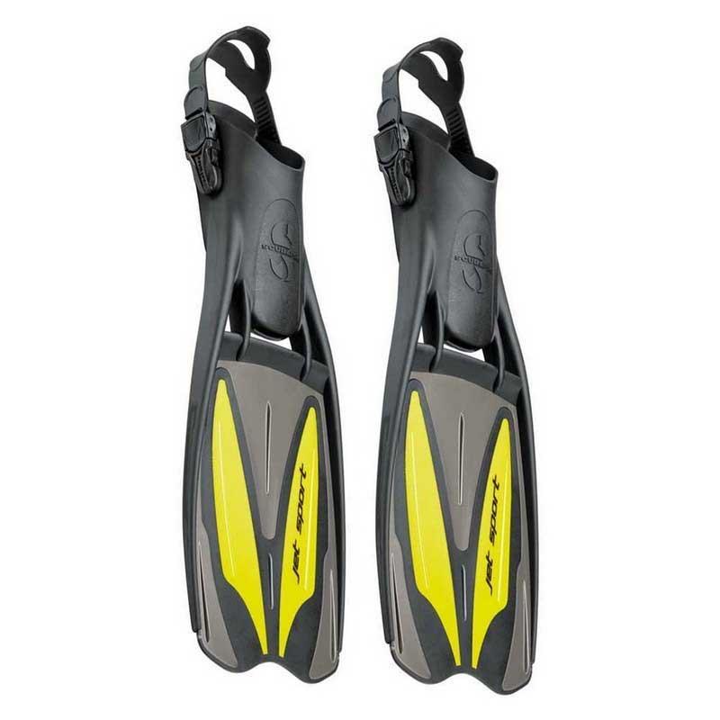 Scubapro Jet Sport Diving Fins Schwarz EU 44-45 von Scubapro