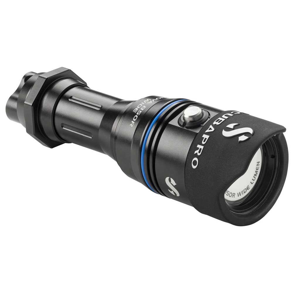 Scubapro Novalight 850r Wide Torch Without Battery And Charger Schwarz von Scubapro